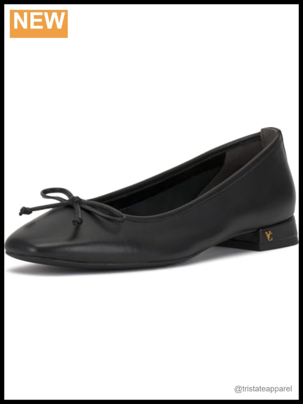 Vince Camuto Jenlea Heeled Ballet Flats Leather Slip On